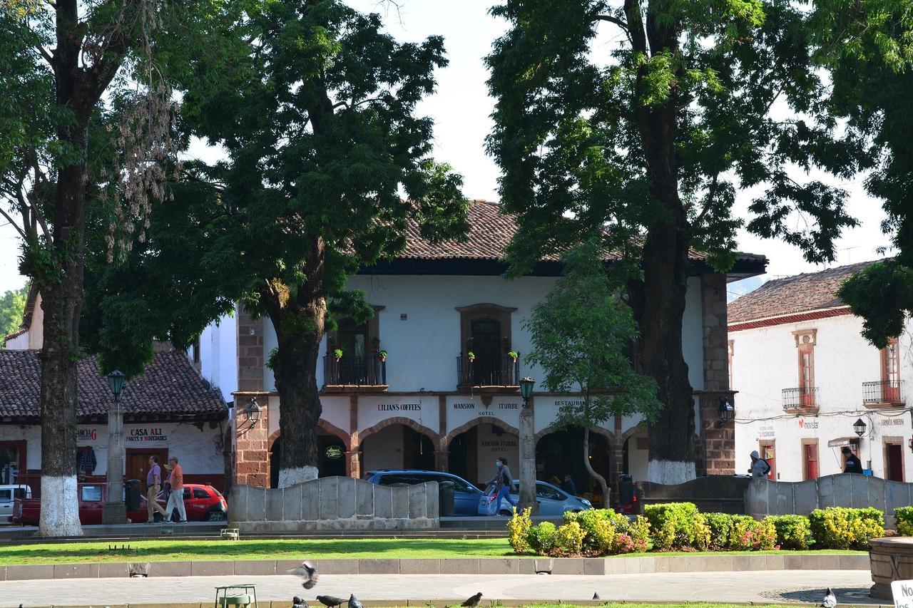 Pátzcuaro Hotel Mansion Iturbe מראה חיצוני תמונה